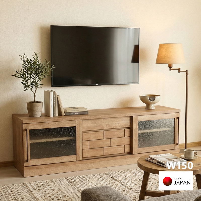 テレビ台 120cm 完成品 大川家具 国産 テレビボード TVボード